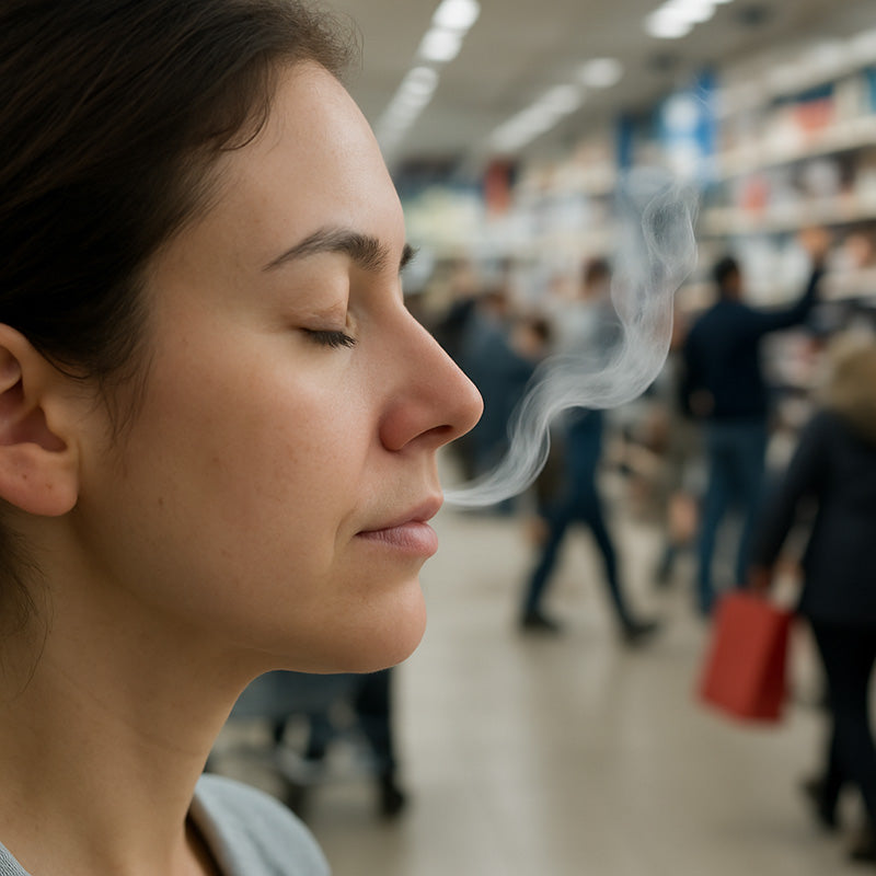 De stille kracht van geur: hoe geuren ons gedrag beïnvloeden in winkels