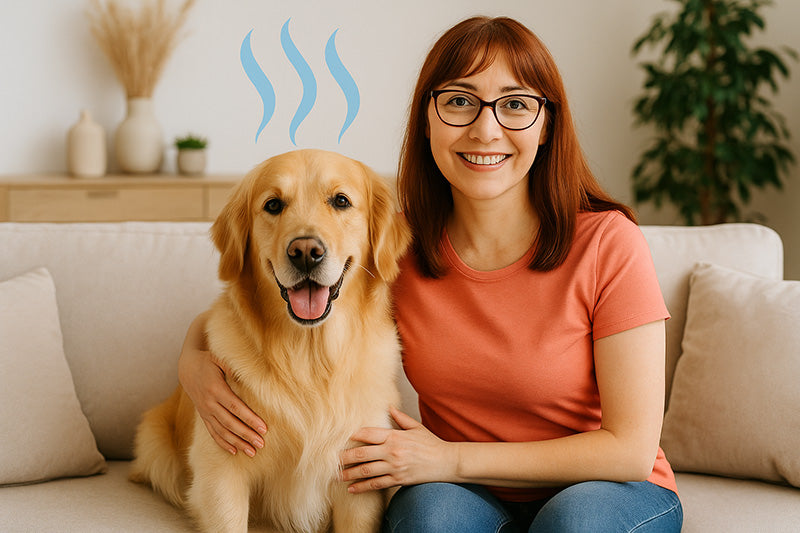 Een dag met de hond van mijn vriendin – en hoe ik geurproblemen oplos