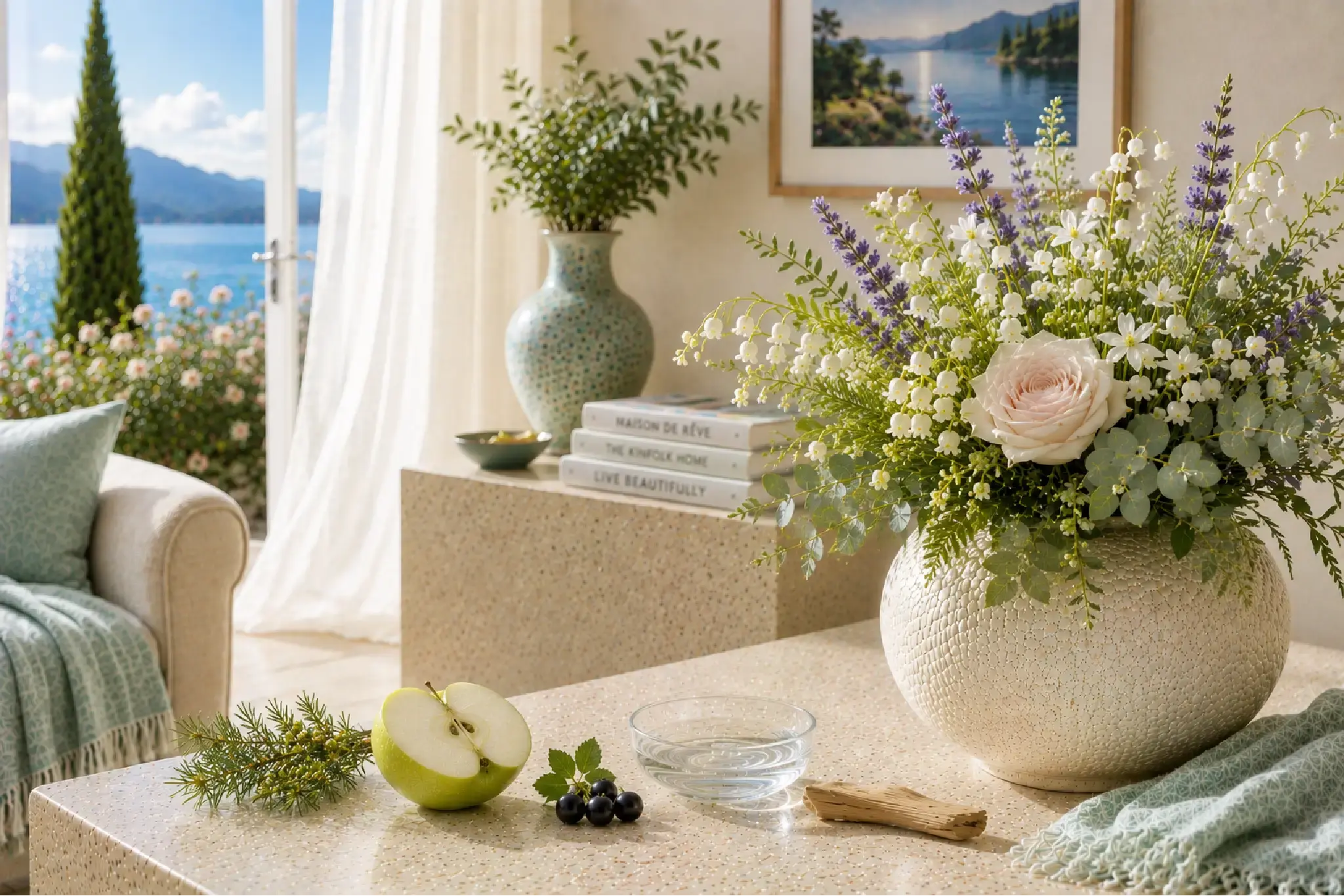 Spa huisparfum: Een frisse wellnessgeur met bloemige elegantie en warme houtnoten