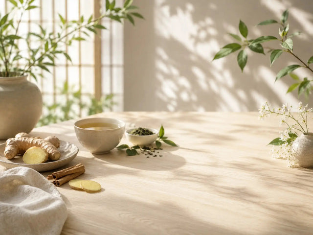 White Tea & Ginger – Verfijnd aromatisch met een kruidige, schone frisheid