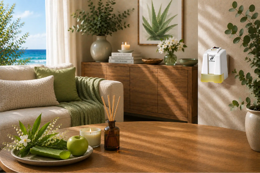 Aloe Vera home perfume – fresh green notes with soft flowers and warm wood nuances