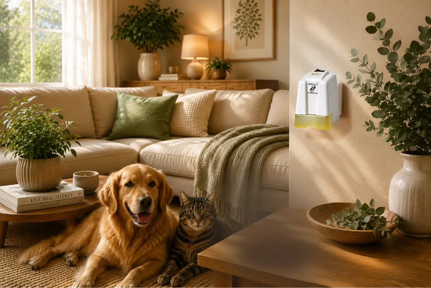 Starter set against animal odors