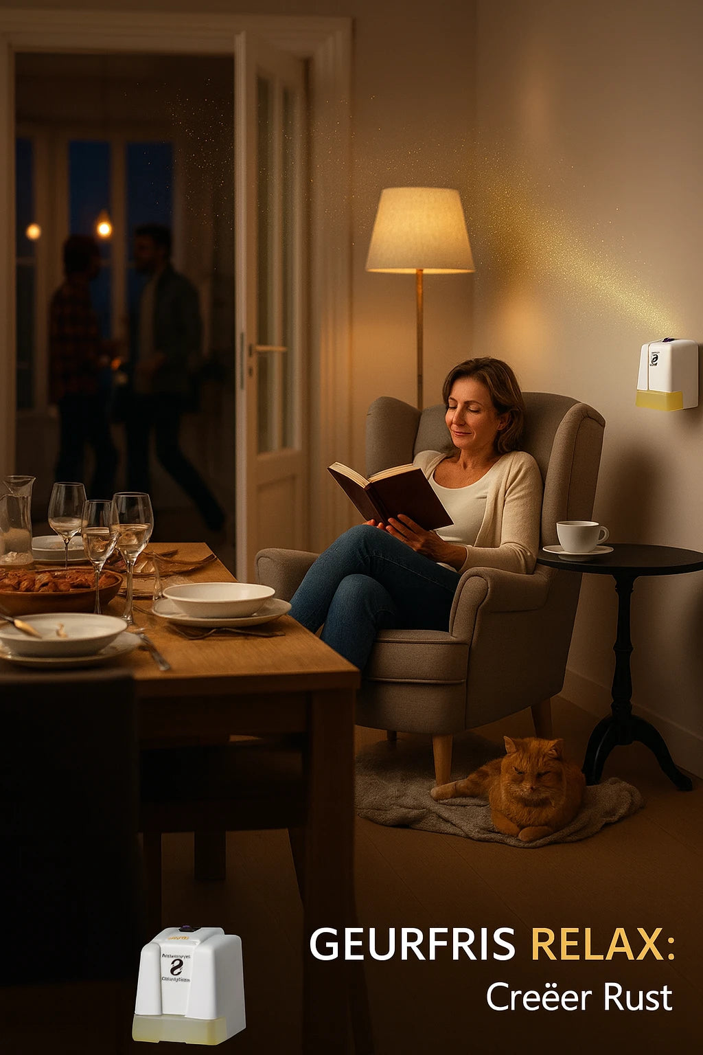 Complete Elektrische Geurverspreider Kit Met Relax Geur