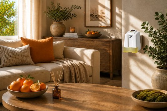 Orange – fresh citrus with green and marine notes