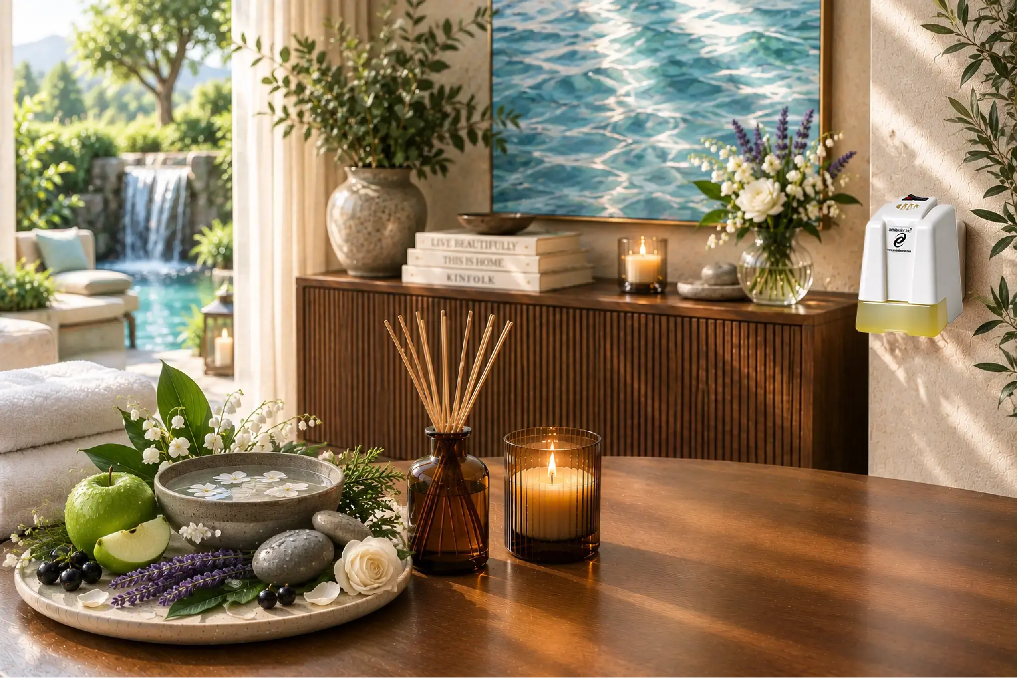 SPA home fragrance – crisp apple, lavender, and soft woody notes